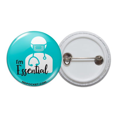 I'm Essential Pinback Button